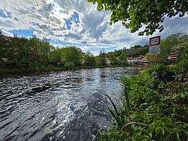 Trasa pro prenaseni lodi_rekonstrukce mostu_Plesivec_Cesky Krumlov (1/14)