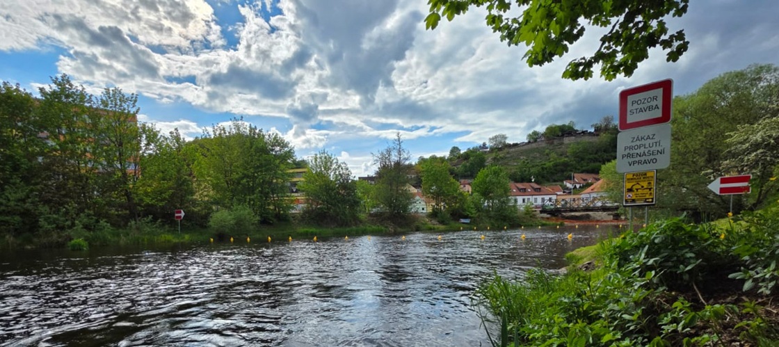 Omezeni pro vodaky_Plesivec_Cesky Krumlov