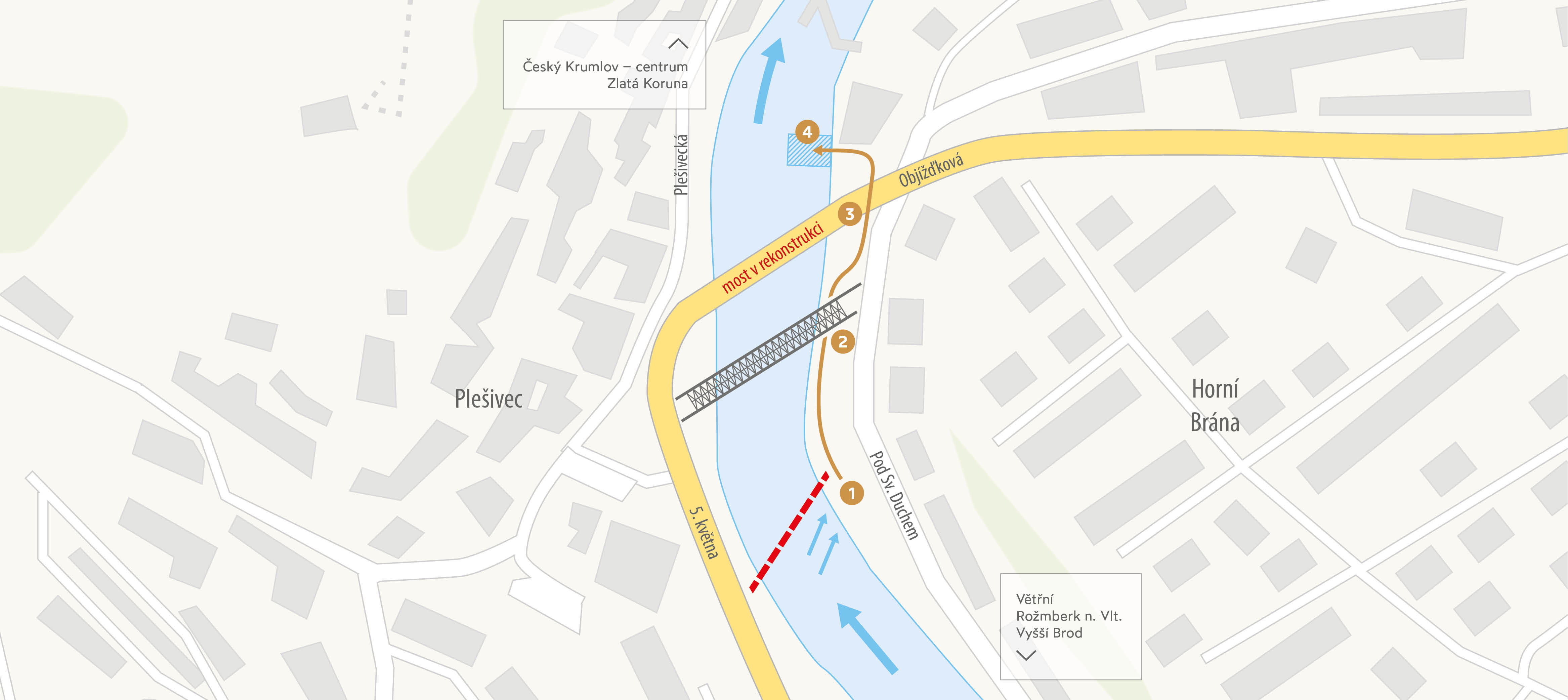 Vod&aacute;ci - Omezen&iacute; plavby na Vltavě od května do listopadu 2026 - Česk&yacute; Krumlov, zdroj: DMO Česk&yacute; Krumlov Region, z. s.
