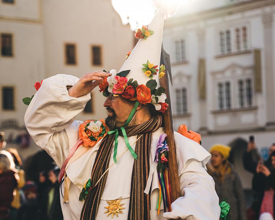 Carnival parade in Český Krumlov
