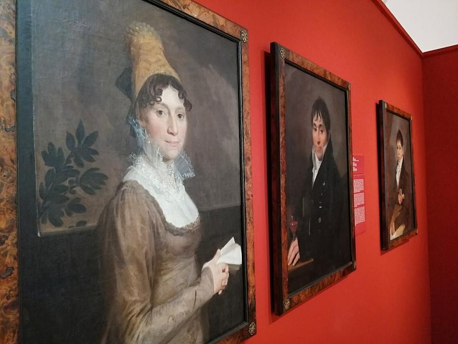 Vernisáž výstavy Portréty ze sbírky muzea