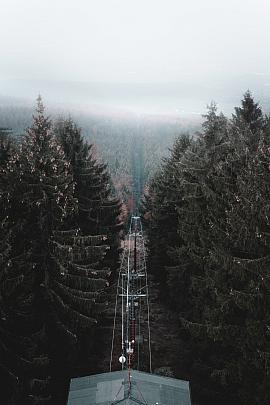 Wanderung zum Berg Kleť