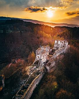 A monastery and castle ruin in one day