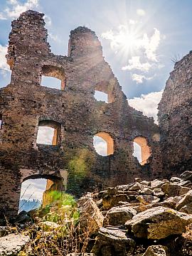 A monastery and castle ruin in one day