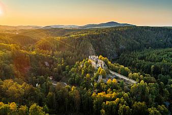 Fritsch-Wanderpfad entlang der Moldau