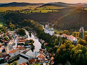 Rožmberk Castle – Vítkův Hrádek Castle