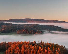 Auf den Krumauer Hausberg