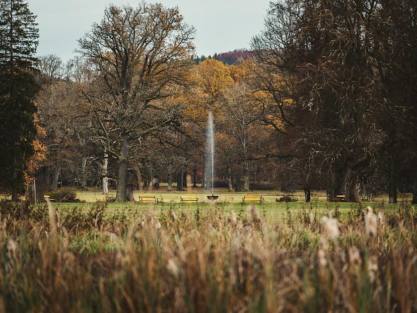 Schlosspark Červený Dvůr (Rothenhof)