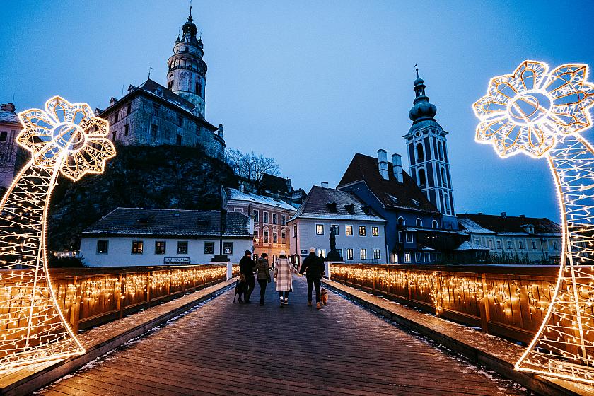 Winterspaziergang voller Lichter & Fotopoints