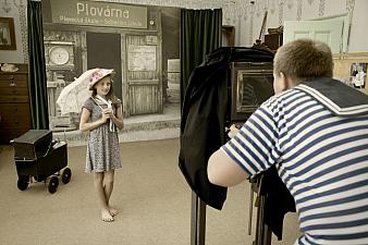 Vintage Fotoshooting im Museum Fotoatelier Seidel